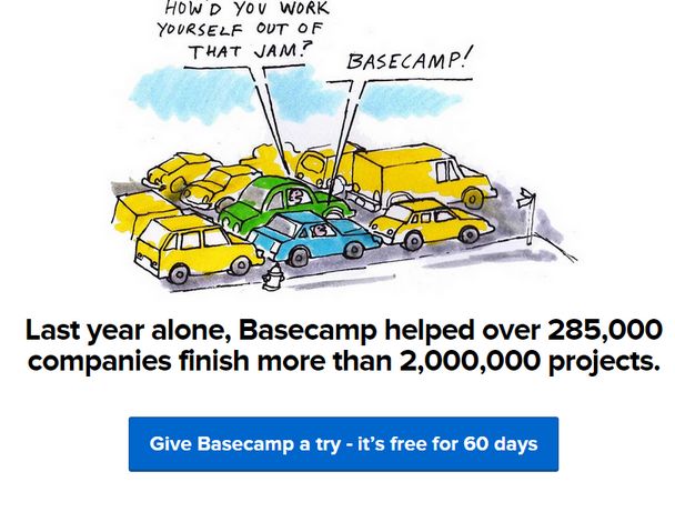 Лучшие призывы к действию от компании Basecamp